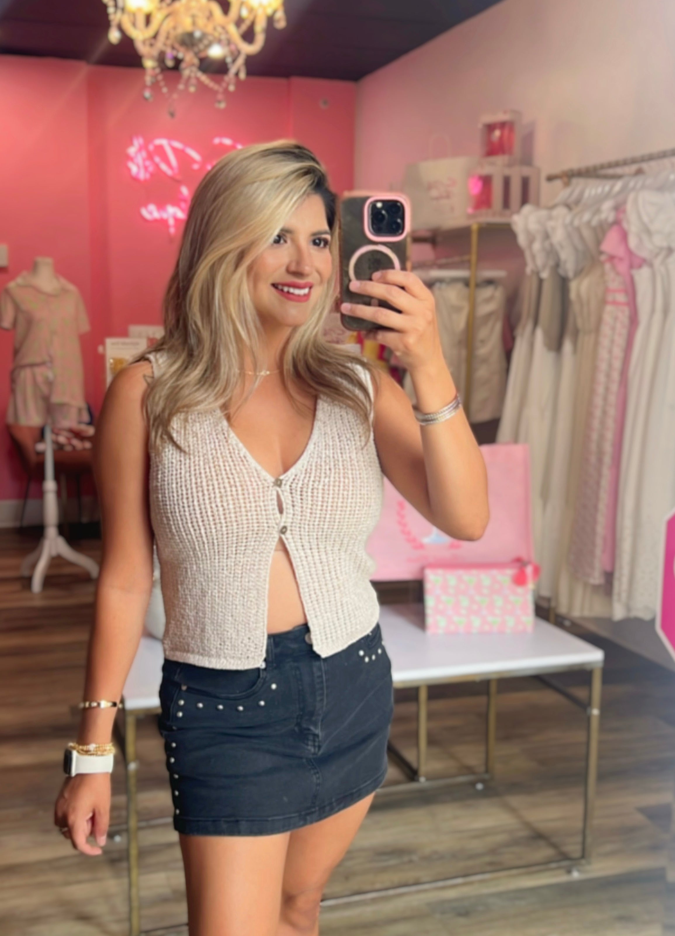 “GOT YOUR ATTENTION” SKIRT