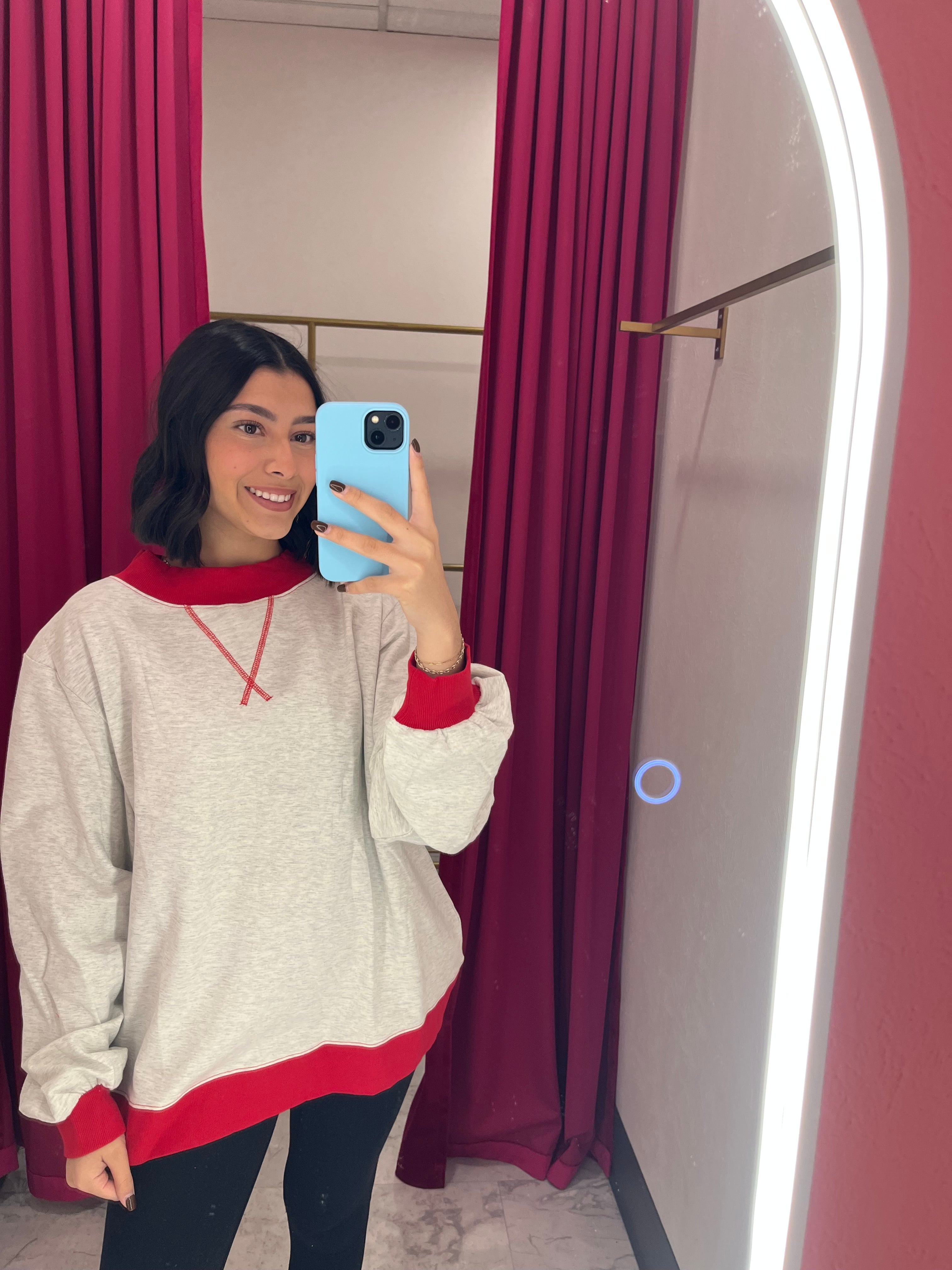 “Color block” Sweater