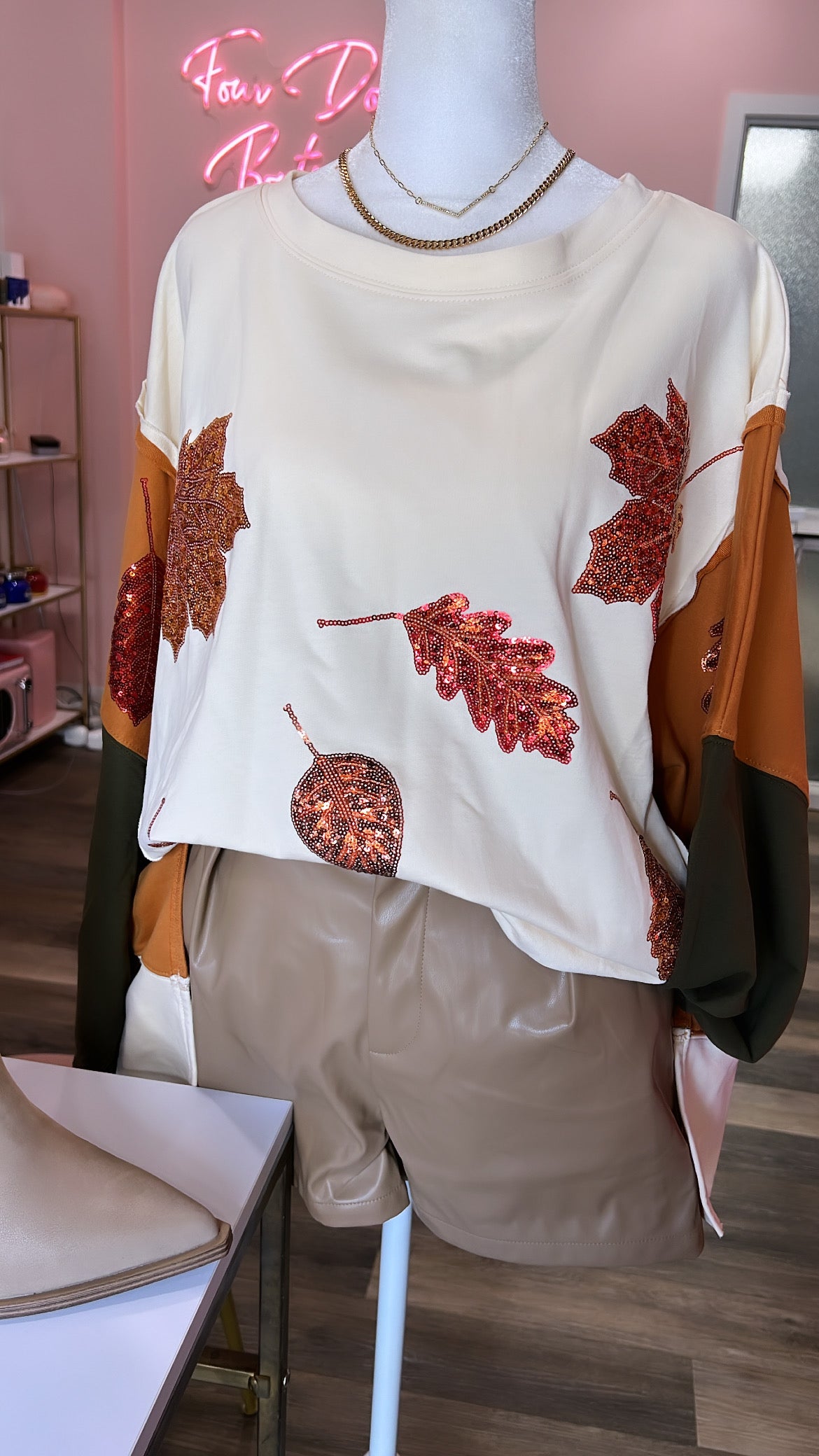“AUTUMN LEAVES” Top