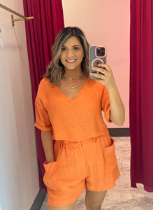 “Tangerine Bliss” Top