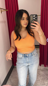 “Nova” Orange Top