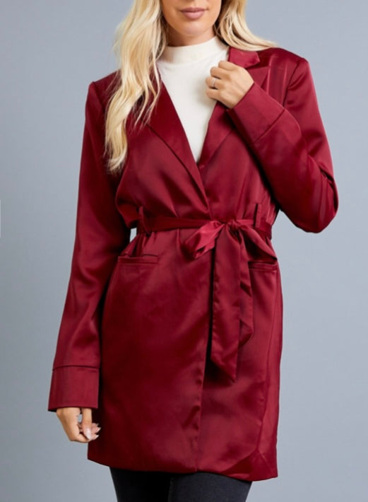 “Wine Not” blazer Dress